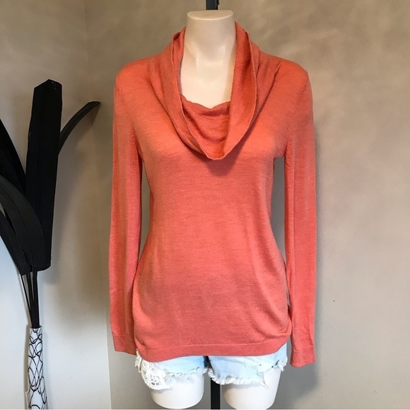 Ellen Tracy | Sweaters | Ellen Tracy 0 Extra Fine Merino Wool Cowl Neck  Sweater Size Medium | Poshmark